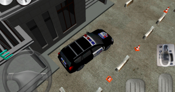 3D पुलिस कार पार्किंग screenshot 1
