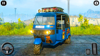 Mountain Tuk Tuk Rickshaw Speed Driving Mania screenshot 3