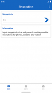 Megapixel Calculator screenshot 2
