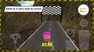 Extreme Pink Hill Climb Racing screenshot 3