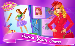 Famous Fashion Designer Dressup Game screenshot 0