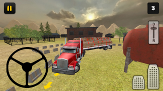 Steel Transport Truck 3D screenshot 0