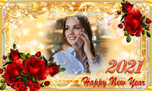 Happy New Year Photo Frame 2021 screenshot 0