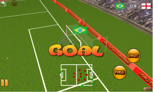 3 डी वास्तविक विश्व फुटबॉल कप screenshot 3