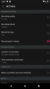 Gravador de voz - Awesome voice recorder X screenshot 4