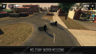 Black Commando Sniper Gun 3D screenshot 2