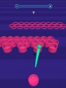 Basket throw: cup pong game! Hoop ballz & Dunk it! screenshot 2