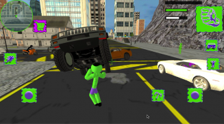 Stickman Incredible Monster Rope Hero screenshot 0