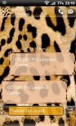 Leopard Theme for GO SMS Pro screenshot 2