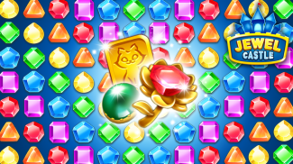 Jewel Castle - jewels permainan puzzle screenshot 6