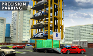 Multi-Level Smart Car Parking: Car Transport Games screenshot 1