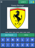 Car logo quiz - Guess the brand - Cars game free screenshot 14