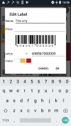 Barcode Generator - create labels with PDF export screenshot 2