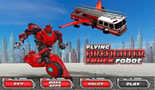 Fire Truck Games: Robot Games screenshot 1