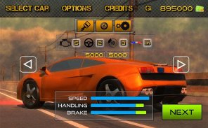 lumba permainan kereta screenshot 1