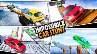 Impossible Car Stunt Driving - Ramp Car Stunts 3D screenshot 4