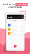 Dhiyo:Free Jobs Search App Loc screenshot 3