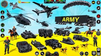 सेना बस पार्किंग खेल: सेना बस खेल screenshot 1