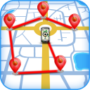 Mobile Location Tracker Icon