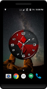 Red Clock Live Wallpaper screenshot 3