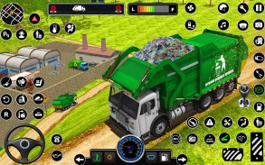Offroad Garbage Truck: Juegos de conducción screenshot 8