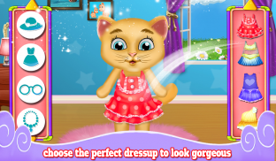 Cute Kitten Daycare & Beauty Salon - Fluffy Kitty screenshot 1