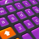 Büyük düğmeler klavye Icon