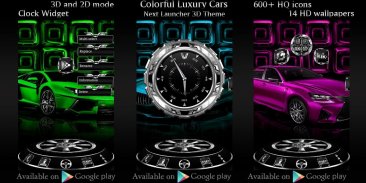 Free Luxury Cars Metal Go Locker theme screenshot 6