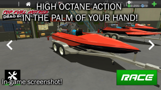 Top Fuel Hot Rod - Drag Boat Speed Racing Game screenshot 14