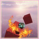 Racing Balls in Sky 3D Icon