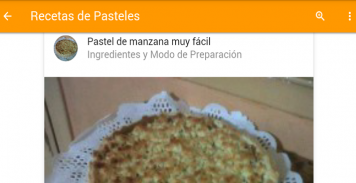 Recetas De Pasteles screenshot 4