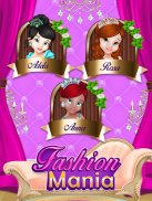 Princess Fashion Design Mania screenshot 6