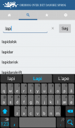 Ordbog over det danske Sprog screenshot 1