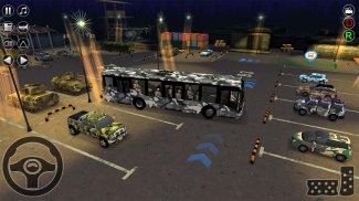 Offroad Army Bus Offline Games screenshot 3