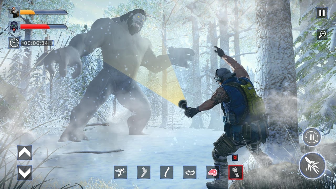 Yeti Monster Hunting Apk Download for Android- Latest version 1.2.9-  com.tryfoot.finding.yeti.nest