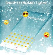 Snow Keyboard Theme screenshot 0