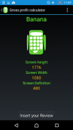 Gross profit margin calculator screenshot 2