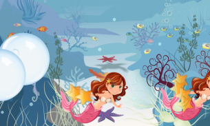 Mermaids and Fishes for Kids screenshot 1