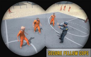 Prison sniper cop 3D: prisoner escape screenshot 1