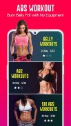 Abs exercises 21 days fitness: Lose belly fat screenshot 8