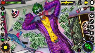 Killer Clown Robo de un banco Gángster real screenshot 6