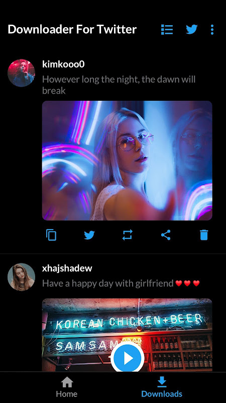 How to Download Download Twitter Videos - GIF on Android