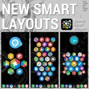 Bubble Cloud Widgets + Folders for phones/tablets screenshot 21