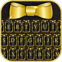 Golden Luxury Bow Keyboard The