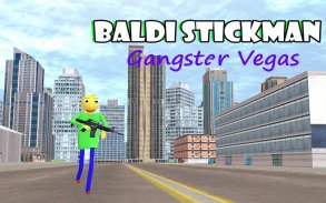 Baldi Stickman Superhero Gangster Crime City Vegas screenshot 3