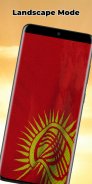 Kyrgyzstan Flag Live Wallpaper screenshot 5