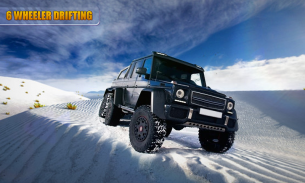 White Desert Truck Racing Drive screenshot 3