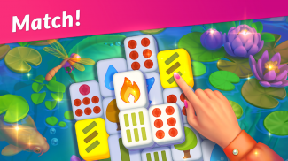 Bewitching Hour: Mahjong Solitaire Puzzle Game screenshot 1