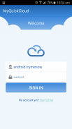 MyQuickCloud screenshot 0