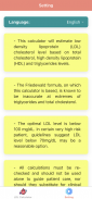 LDL Cholesterol Calculator screenshot 2